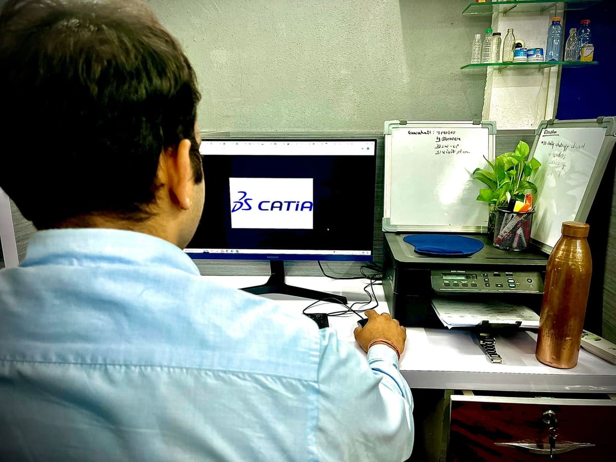 ASelvax Automation engineer working in CAD design software