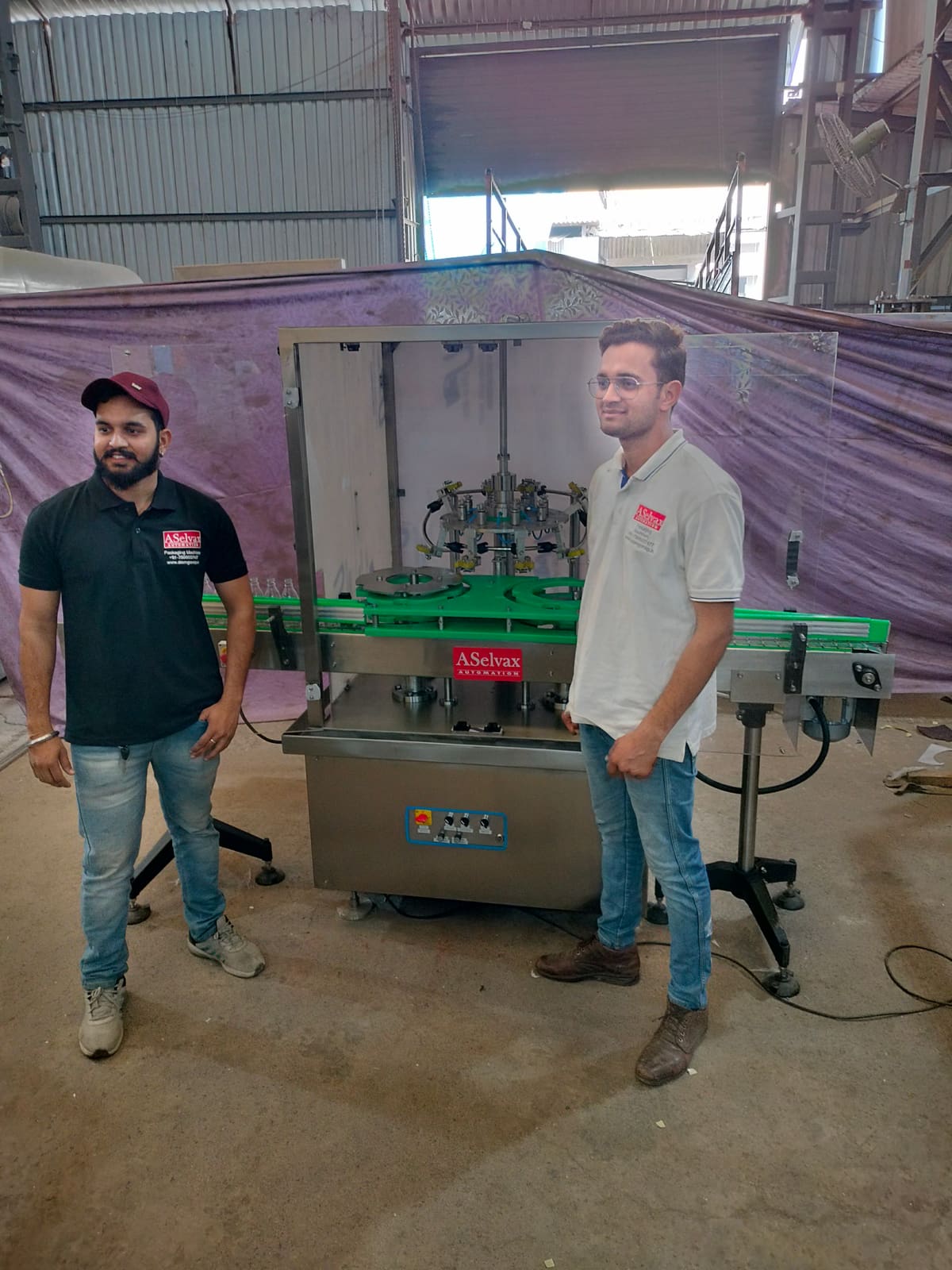 Rotary Bottle Rinsing Machine Dispatch